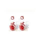 Red Apple Bowknot 1 Pair  
Красное яблоко бант 1 пара