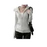 Бело-серый с флисовой подкладкой