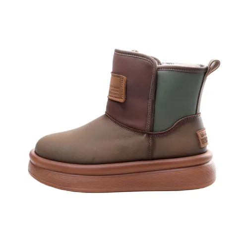 SENJIALUO Термический Баланс Устойчивый к истиранию Противоскользящий 12 см Снеговики Женские