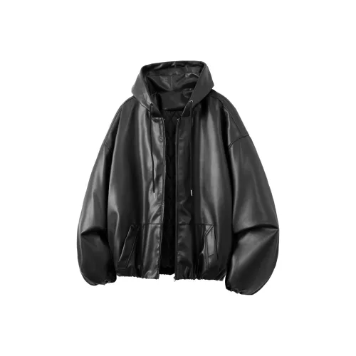 Endless Abyss Кожа Куртка Унисекс