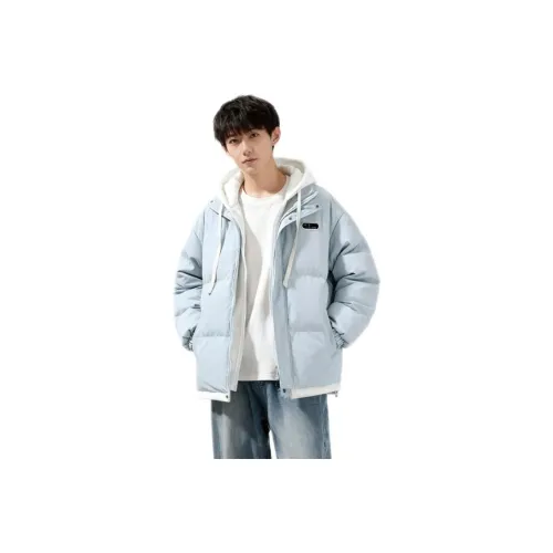 HYUNDAI Светло-синий Унисекс Пуховики