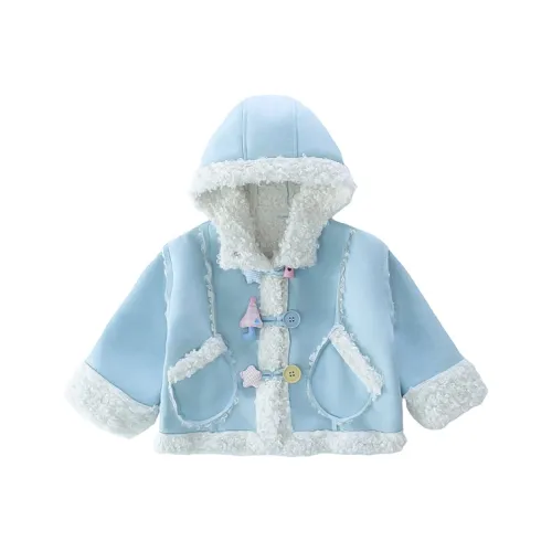 ZHIO Синий KIDS Натуральный и искусственный мех