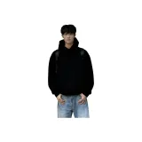 Черный с флисовой подкладкой