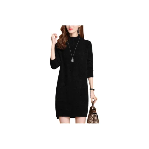 LOUGHNEA Длинное платье с длинными рукавами женское