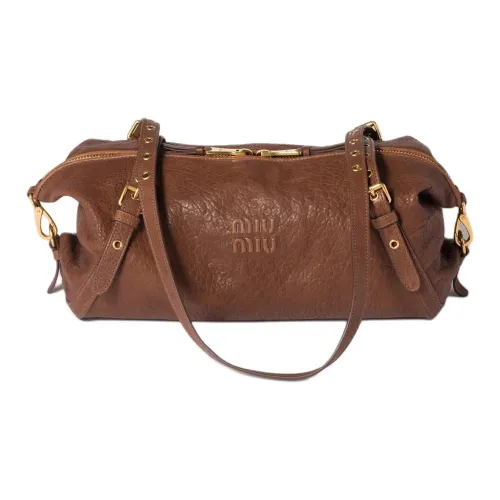 MIU MIU Lambskin Bag Unisex Охра