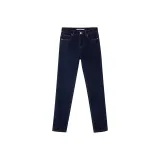 Тёмный деним синий.