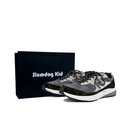 New Balance 880 Series Амортизация Износостойкий Низкий Топ Беговые кроссовки Мужские Черный Желтый