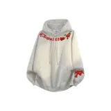 Бело-серый вереск [утолщенный с флисовой подкладкой]