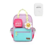 [S] Фиолетовый Розовый, Умный Защита Спины Рюкзак