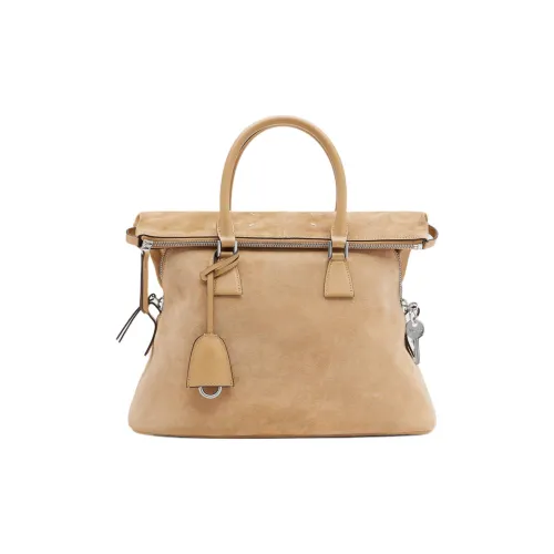 Maison Margiela 5AC Телячья кожа Сумка Средний Женская Верблюжий