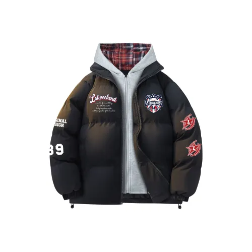 LA'T.WEEKEND Хлопковый пуховик унисекс