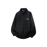 Чёрный, с флисовой подкладкой, улучшенный