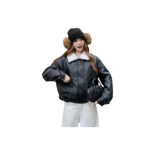 LAOYECHE Кожа Куртка Женская