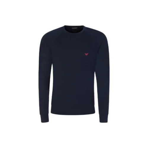 EMPORIO ARMANI Свитшот Мужской Темно-Синий