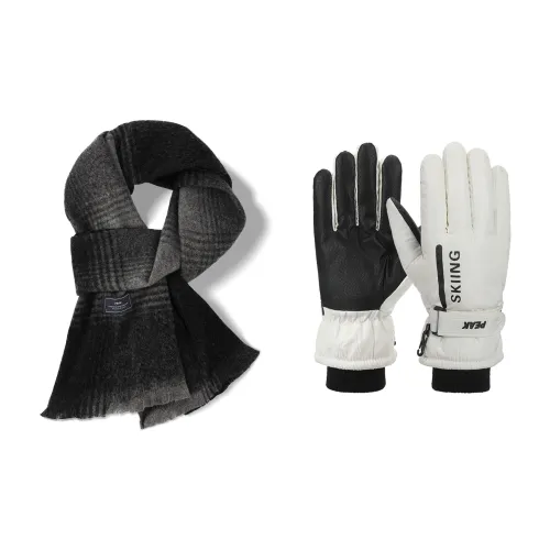 PEAK Вязаные шарфы из искусственного кашемира для мужчин