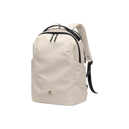 GOLF Ткань Рюкзак Стандартный Унисекс Классический Черный Абрикос