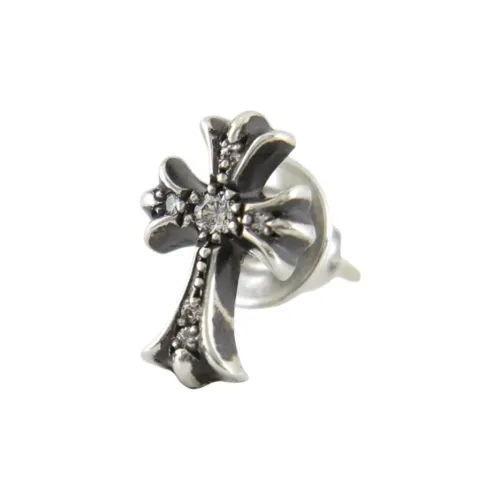 Chrome Hearts Серьги-гвоздики Унисекс Серебряный
