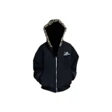 Чёрный леопардовый принт, двусторонний