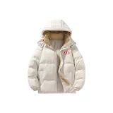 Бежевый (утолщенный хлопковый пуховик)