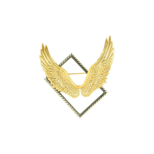 Фиолетовый медный сплав броши унисекс