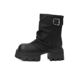 Чёрный с флисовой подкладкой