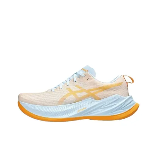 ASICS Superblast Low Топ Марафон Тренировки Беговые кроссовки Унисекс Оранжевый синий