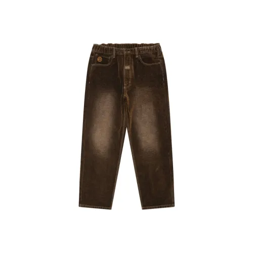 Aape Коричневый BWK Мужские Джинсы