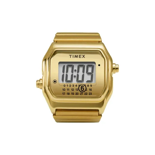 TIMEX MM6 Maison Margiela совместные часы Электронный механизм Нержавеющая сталь Ремешок Серый циферблат Унисекс