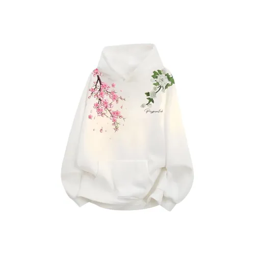 FTTHR Белый Флисовый подклад унисекс свитшоты