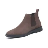 Коричневый с флисовой подкладкой