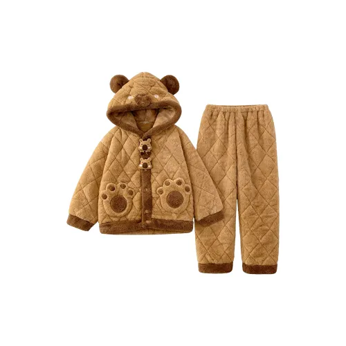 O'MESIK Коричневый Женские Пижамные Комплекты