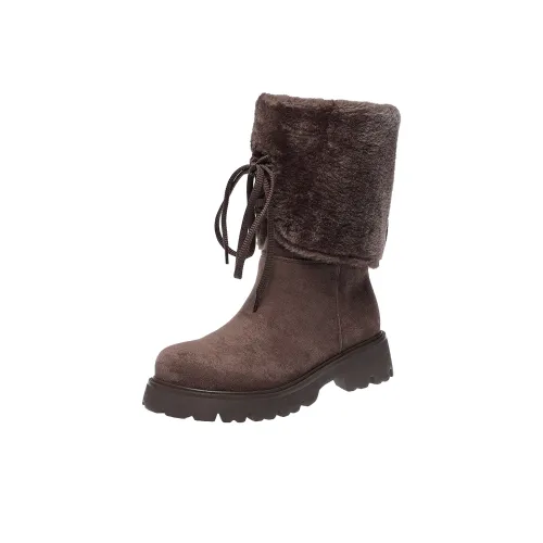 ZUOMILUO 21cm Сноубутсы Женские