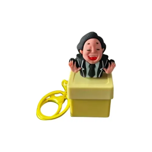 FGHGF Funny С динамиком Пуговица Брелок Украшение Креативный Шуточный Игрушка