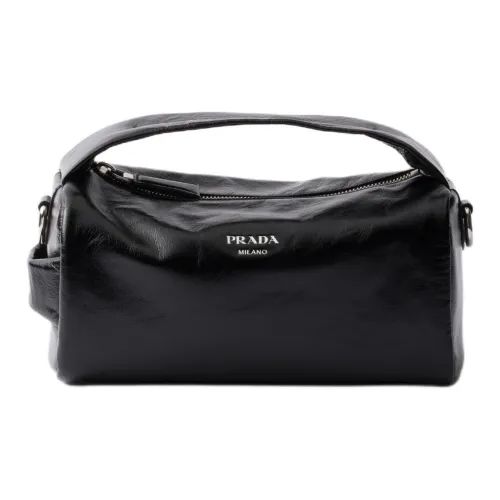 PRADA Сумка из коровьей кожи стандартная мужская черная
