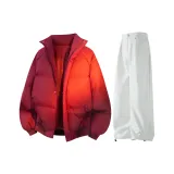 Бургундский + Вересковый белый цвет