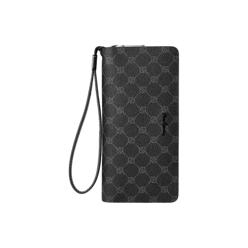 PIERRE CARDIN Кошелек из ПВХ с коровьей кожей стандартный мужской черный