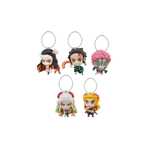BANDAI Demon Slayer Kimetsu No Yaiba Яркая Кукла Коллекция Подвесок Volume 5 Аниме-тематические Подвески