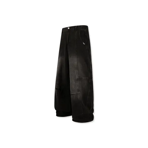 IZZUE Камень Мытый серый BKX Унисекс Джинсы