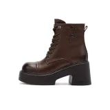 Коричневый с флисовой подкладкой