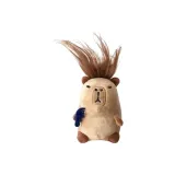 Коричневый самый уродливый капибара