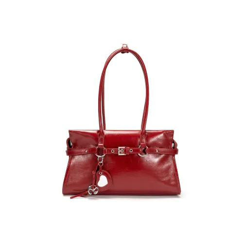 WEINIAO Сумка через плечо из синтетической кожи Женская Бордовый Праздничный Красный