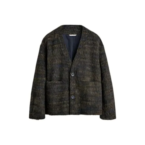 ZARA Collaboration Зебра С принтом Морской Синий Мужской Трикотаж