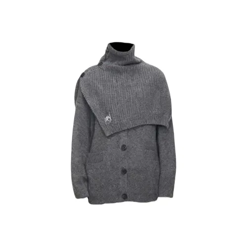 ZEKIKO STUDIO Серый Женский Трикотаж