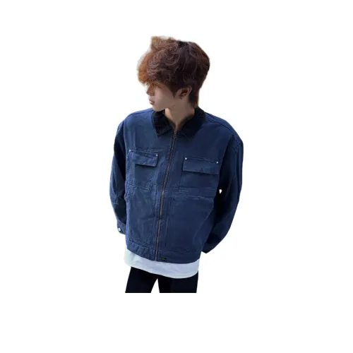 DEMAVIE Синий Унисекс Пуховики