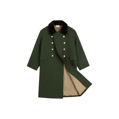 Supremo Cat Военный стиль Стиль Пальто Унисекс