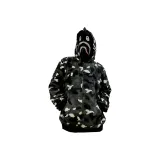 Камуфляж, флисовая подкладка, модель Y8501, двойная головка, голова акулы