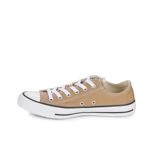 Converse Chuck Taylor All Star Износостойкие Дышащие Низкие Кеды Унисекс Коричневые