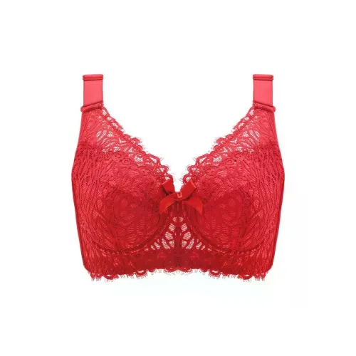 YIJIAYUAN Красный Женский Бюстгальтер