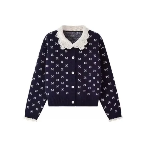 EMDPN Темно-синий женский трикотаж