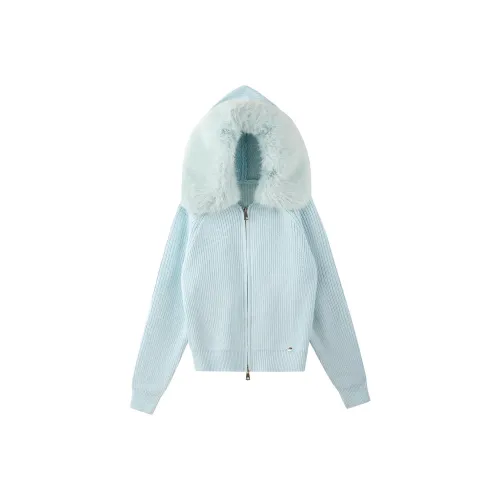 WICK BUEN Синий Женский Трикотаж